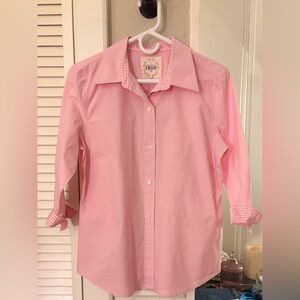 Women’s Izod Light Pink Button Up Shirt
